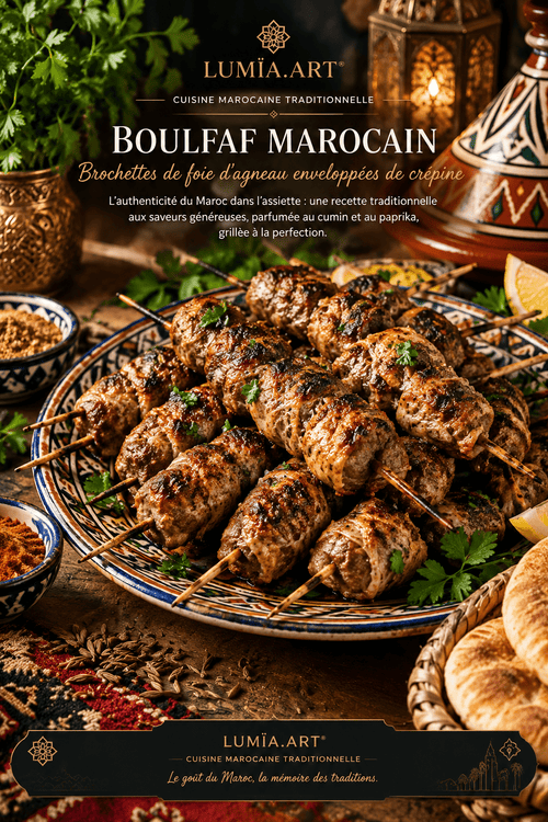 Boulfaf marocain – Fiche recette PDF | LUMÏA.ART - LUMÏA