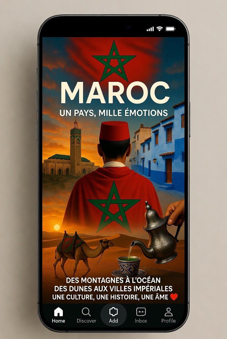 Riad Doré — Art Digital Marocain Haute Résolution - LUMÏA