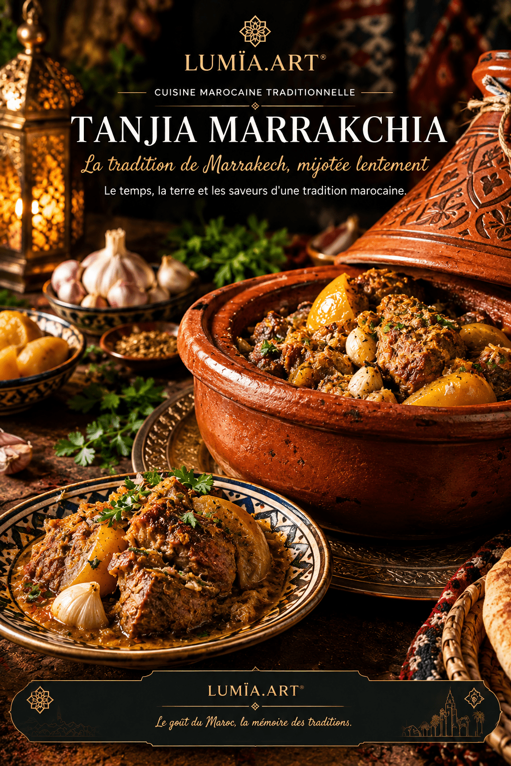 Tanjia Marrakchia – PDF et photo | LUMÏA.ART - LUMÏA