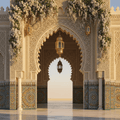 Aïd Moubarak — Affiche Digital Premium - LUMÏA