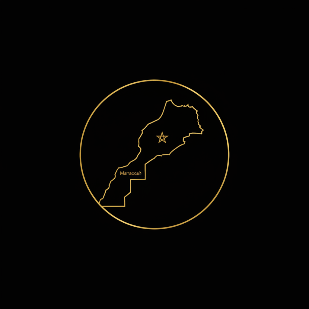 Carte Minimaliste Or