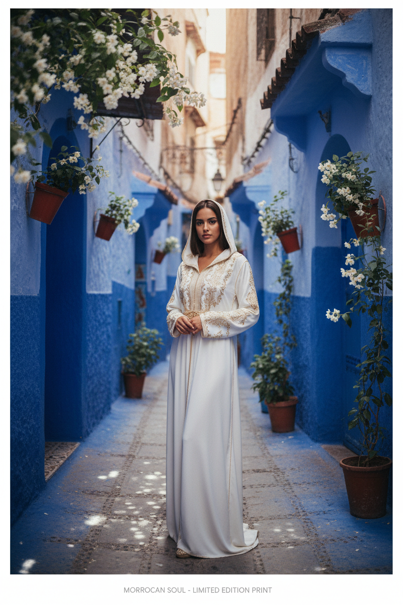 Djellaba Blanche Médina