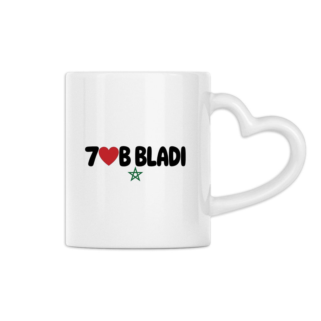 Mug 7♥B Bladi – Anse en forme de cœur - LUMÏA
