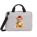 Sac PC Portable Ourson Couronné YAZ – Design Marocain | LUMÏA - LUMÏA