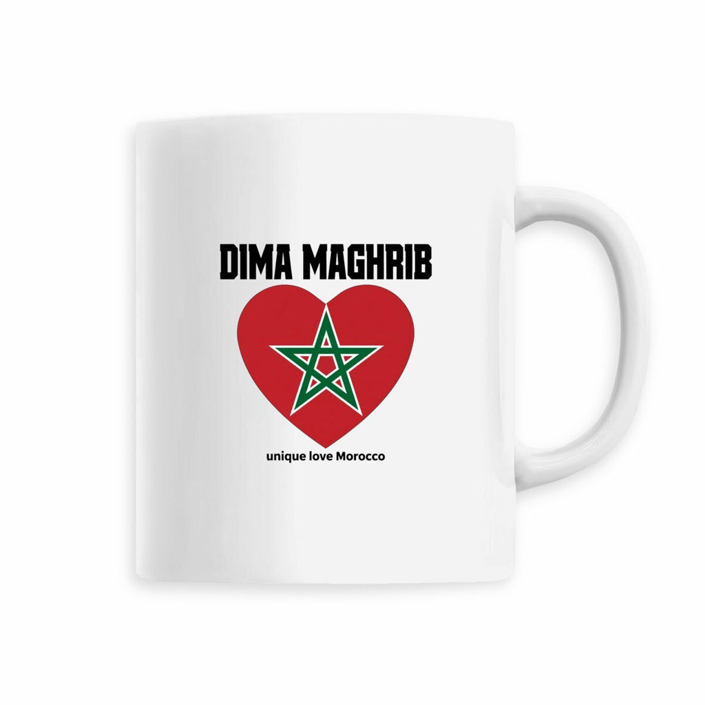 Mug Dima Maghrib – Cœur &amp; Étoile marocaine - LUMÏA