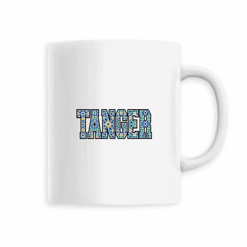 Mug Tanger – Lettres zellige bleues - LUMÏA