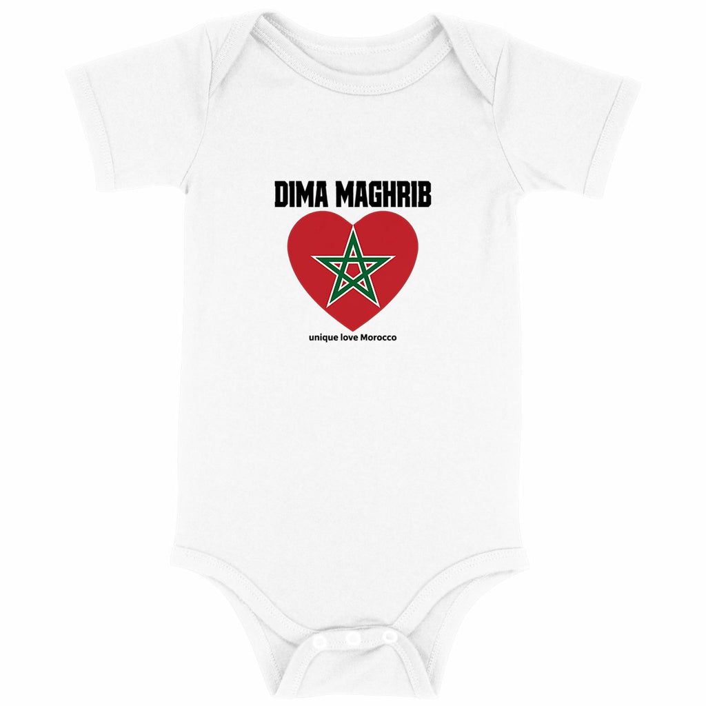 Body bébé Dima Maghrib – Coton bio - LUMÏA