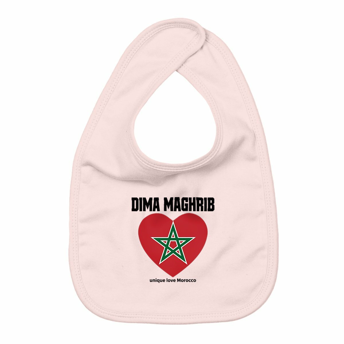 Bavoir bébé Dima Maghrib – Coton bio - LUMÏA