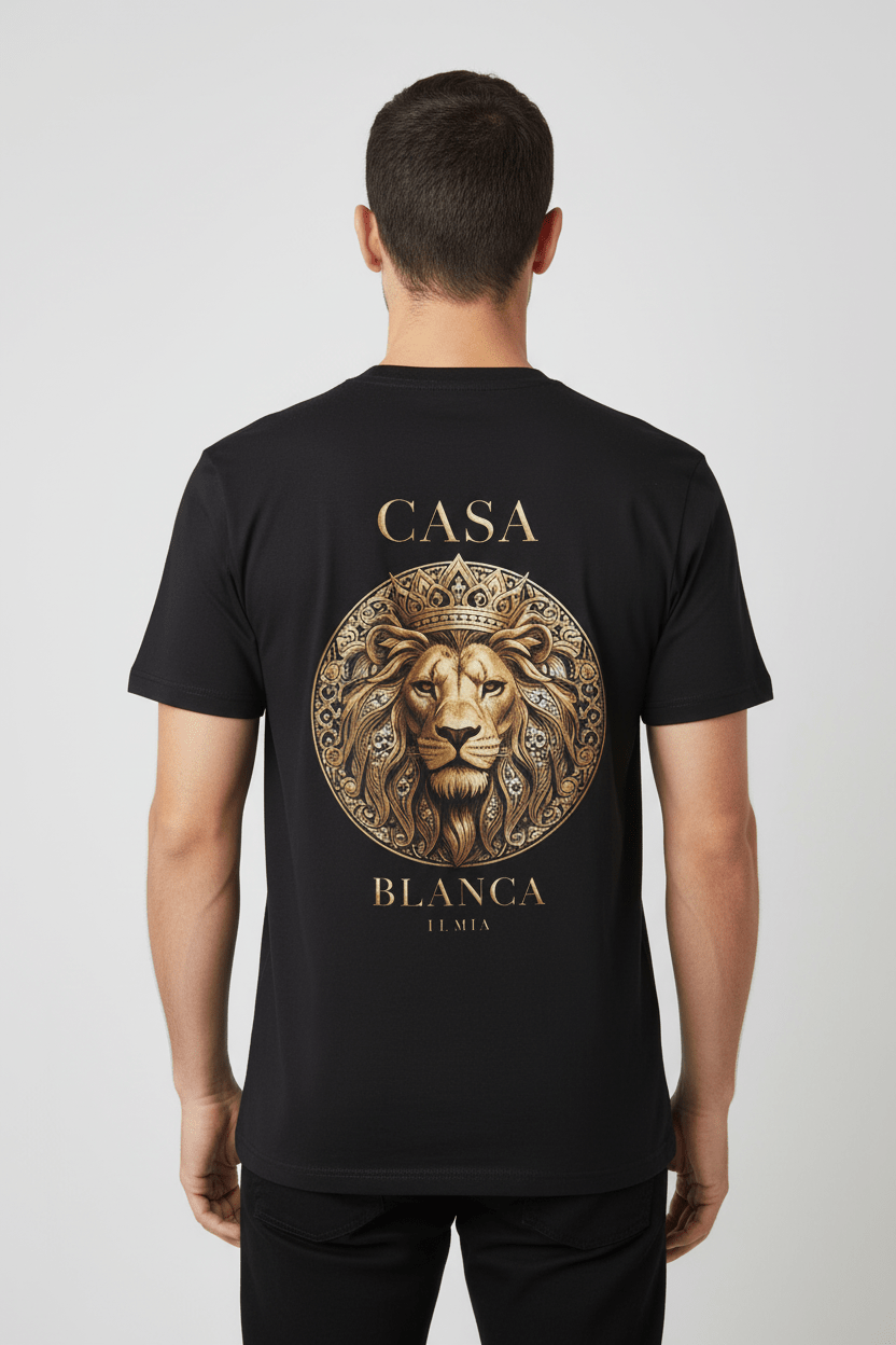 T-shirt Lion Casa Blanca - LUMÏA