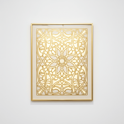Arabesque Lumineuse — Art Islamique Digital - LUMÏA