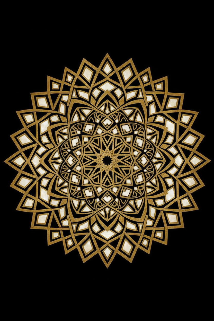 Mandala Géométrie Sacrée