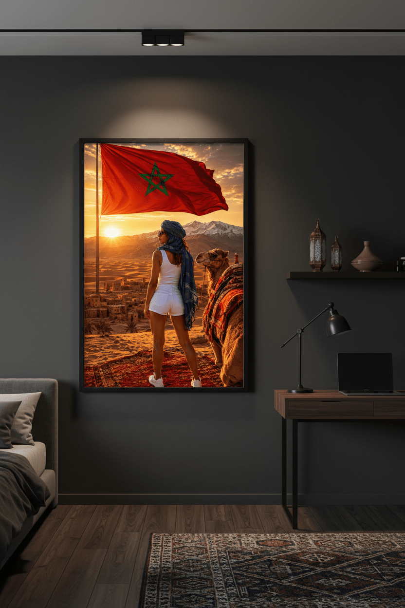 ATLAS VISION — Art IA Football Marocain - LUMÏA