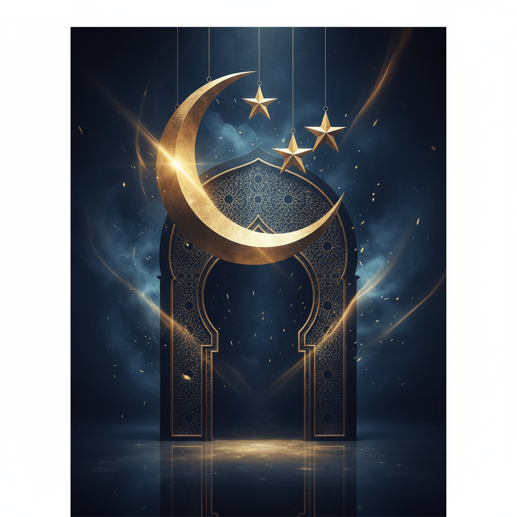 Nuit du Destin — Art Digital Ramadan - LUMÏA
