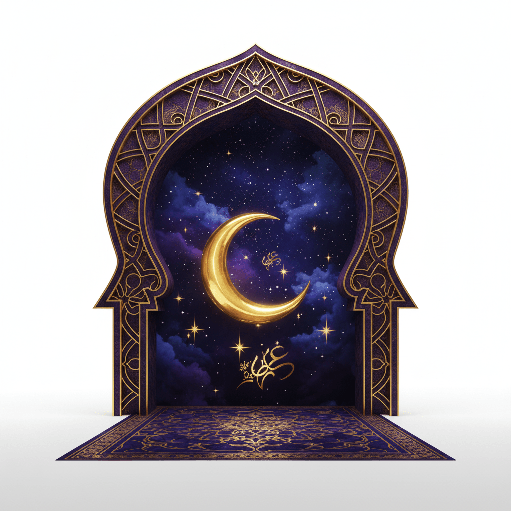 Nuit du Destin — Art Digital Ramadan - LUMÏA