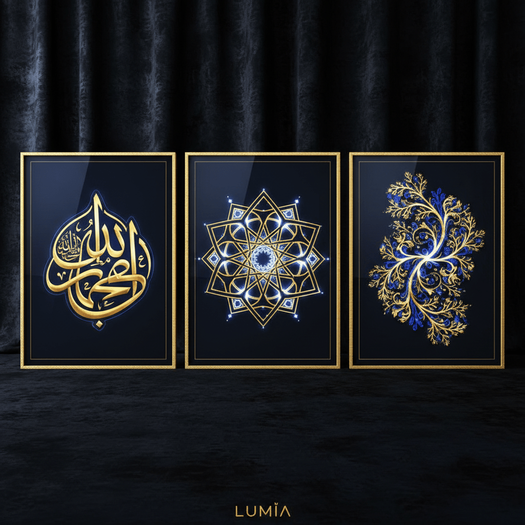 Pack Univers Islamique — 3 Œuvres LUMÏA - LUMÏA