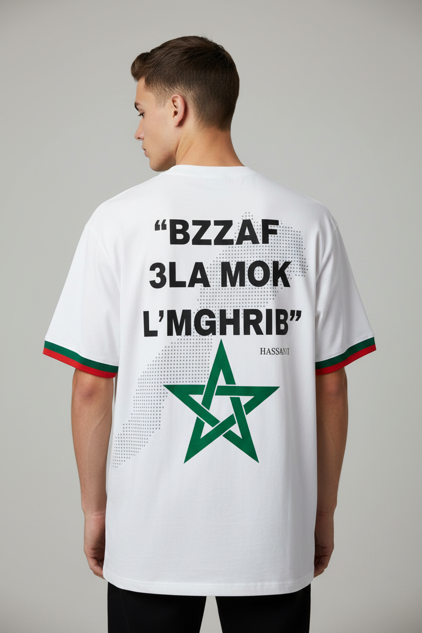 T-Shirt Maroc - Vue Dos Mannequin