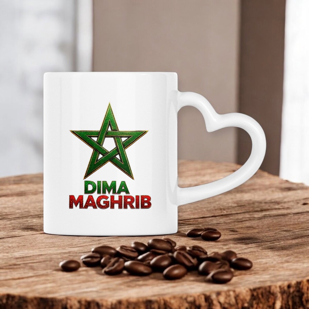 Mug Cœur Dima Maghrib – LUMÏA - LUMÏA